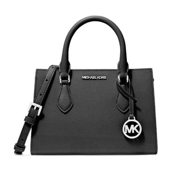Michael Kors Handbags - Michael Kors Sheila Small Satchel - Black